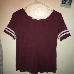 Burgundy Tee Shirt
